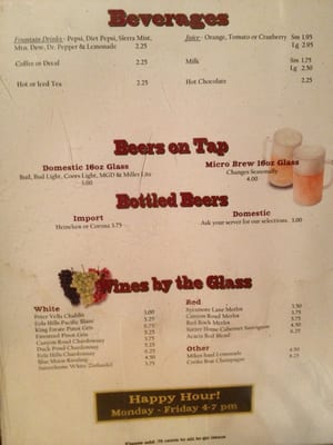 Menu photo 5 Prairie Schooner Eugene, OR