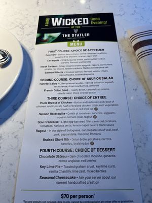 Menu photo 6 The Statler Detroit, MI Menu photo 6 The Statler Detroit, MI