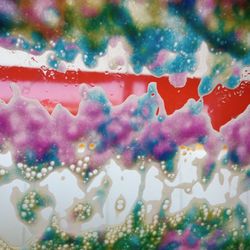 Circle K - Tri-colour foam! It's like a unicorn exploded all over my car, lol.