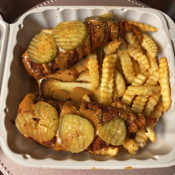 Hotbox Chicken - Tenders + extra pickles - Halal Near Me - San Bernardino, California