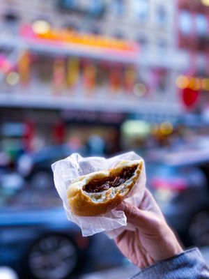 Photo of Mei Lai Wah Bakery - New York, NY, US. 1. Baked Roast Pork Bun