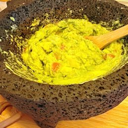 Guacamole en Molcajete