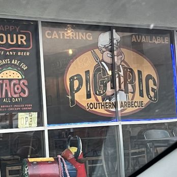 Pig N Pig - Just the sign on the window I thought it was cute, and it has southern barbecue I'm from Texas - Barbeque Near Me - Fullerton, California Pig N Pig - Just the sign on the window I thought it was cute, and it has southern barbecue I'm from Texas - Barbeque Near Me - Fullerton, California
