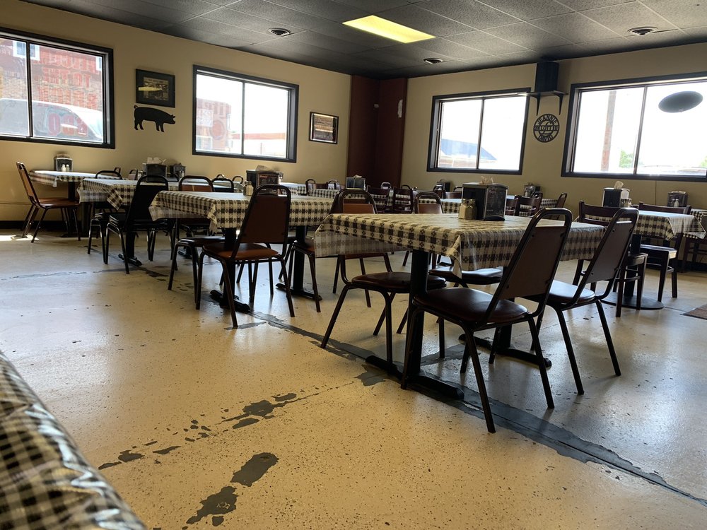 Food from The Brick BBQ