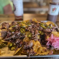 Strouderosa BBQ - Brisket Nachos