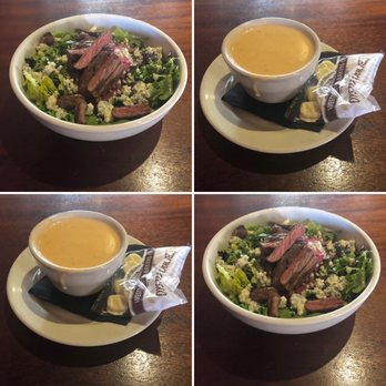Gritty McDuff's Brew Pub - Steak and Greens Salad; Lobster Bisque - American Near Me - Portland, Maine Gritty McDuff's Brew Pub - Steak and Greens Salad; Lobster Bisque - American Near Me - Portland, Maine