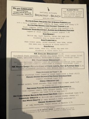Menu photo 2 Natural Kitchen London, XGL Menu photo 2 Natural Kitchen London, XGL