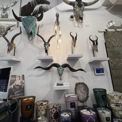 Bella Fine Goods - Wall of skulls