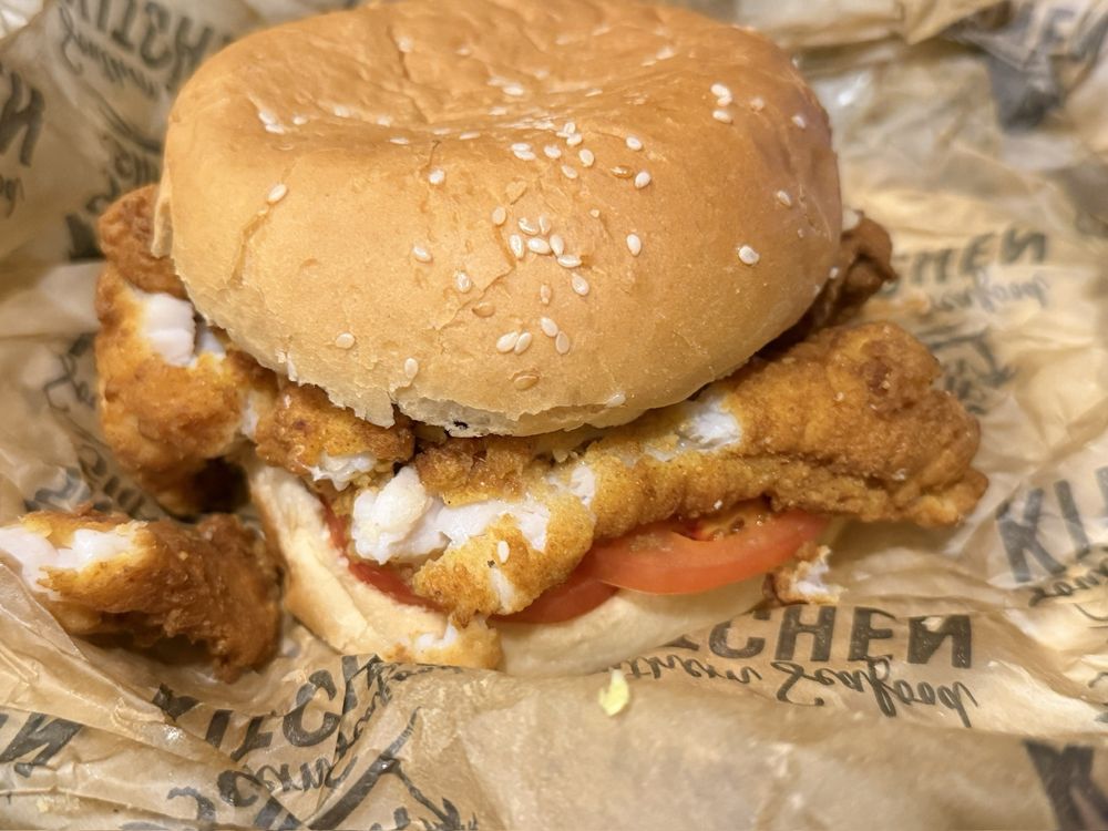 Food from Skrimp Shack