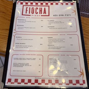Fiocha Pizza - Menu - Pizza Near Me - Mattituck, New York Fiocha Pizza - Menu - Pizza Near Me - Mattituck, New York