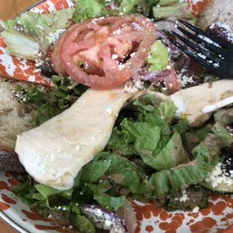 Greek Salad with "chicken?" Greek Salad with "chicken?"