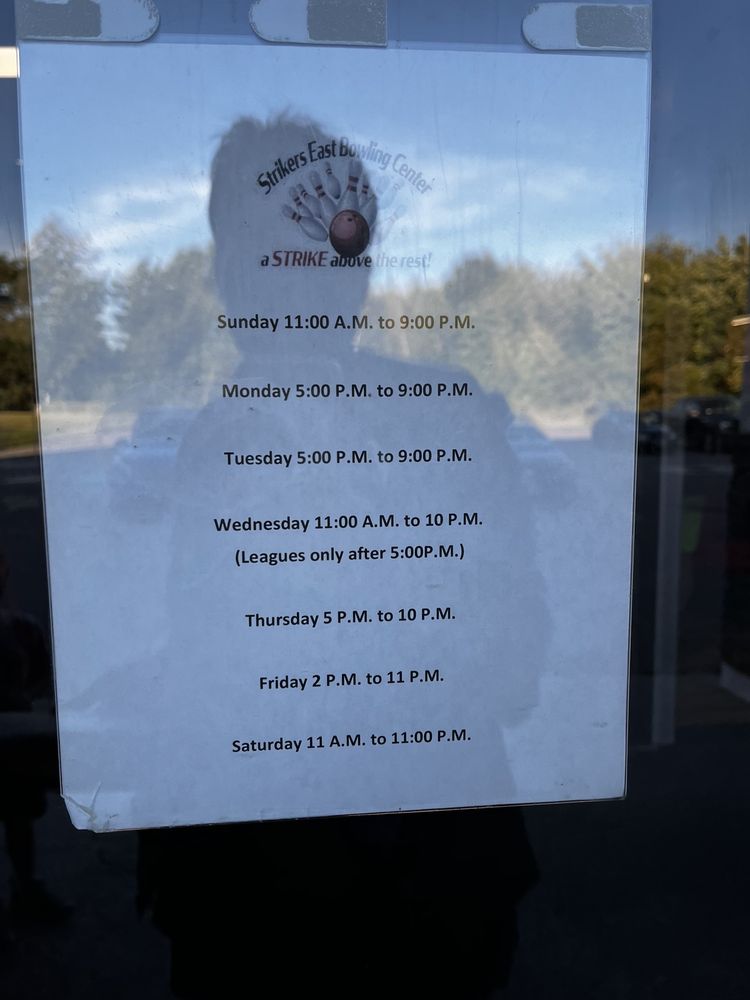 STRIKERS EAST BOWLING CENTER Updated September 2024 19 Photos & 15