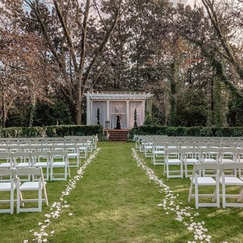 Quinney Oaks Plantation - Ceremony area with a partially covered pavilion - Venues & Event Spaces Near Me - Millen, Georgia