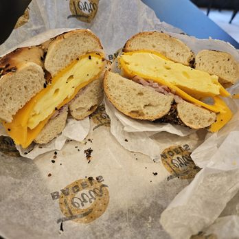 Terra Bagels - Breakfast egg and cheese sandwich - Bagels Near Me - Grand Rapids, Michigan