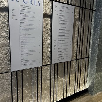 Le Grey - Menu - Coffee & Tea Near Me - Seattle, Washington Le Grey - Menu - Coffee & Tea Near Me - Seattle, Washington