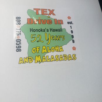 Tex Drive In - Fast Food Near Me - Honokaa, Hawaii Tex Drive In - Fast Food Near Me - Honokaa, Hawaii