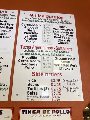 Menu photo 4 Taqueria EL chavo Cashmere, WA
