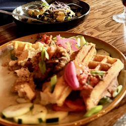 Chicken & Waffles (& Gnocchi)