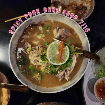 Siam Thai - Spicy pork bone soup - Thai Near Me - Flushing, New York Siam Thai - Spicy pork bone soup - Thai Near Me - Flushing, New York