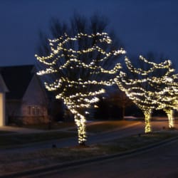 Whispering Lakes Apartments - Lights at Night