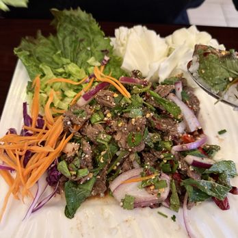 Khun Mae Thai Noodles - 9. Beef Salad / Nam Tok Neua / - Thai Near Me - San Francisco, California