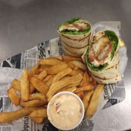 The Tube" -fried Fish Tacos
