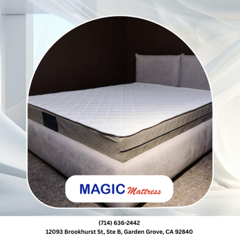 Magic Mattress - Peaceful nights, energized mornings -- all from the mattress your body deserves. Upgrade your sleep now. - Mattresses Near Me - Garden Grove, California Magic Mattress - Peaceful nights, energized mornings -- all from the mattress your body deserves. Upgrade your sleep now. - Mattresses Near Me - Garden Grove, California