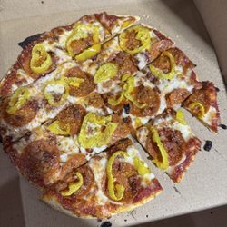 Tommy’s Pizza - Banana Pepperoni Pizza