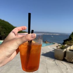 Hotel Punta Negra - aperol spritz poolside