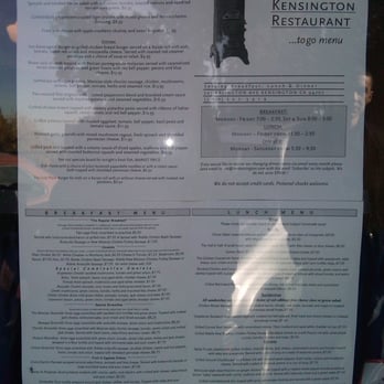 Inn Kensington - The Menu - Breakfast & Brunch Near Me - Kensington, California Inn Kensington - The Menu - Breakfast & Brunch Near Me - Kensington, California