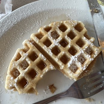The Brunch Club - Half eaten waffle - Breakfast & Brunch Near Me - Dayton, Ohio The Brunch Club - Half eaten waffle - Breakfast & Brunch Near Me - Dayton, Ohio