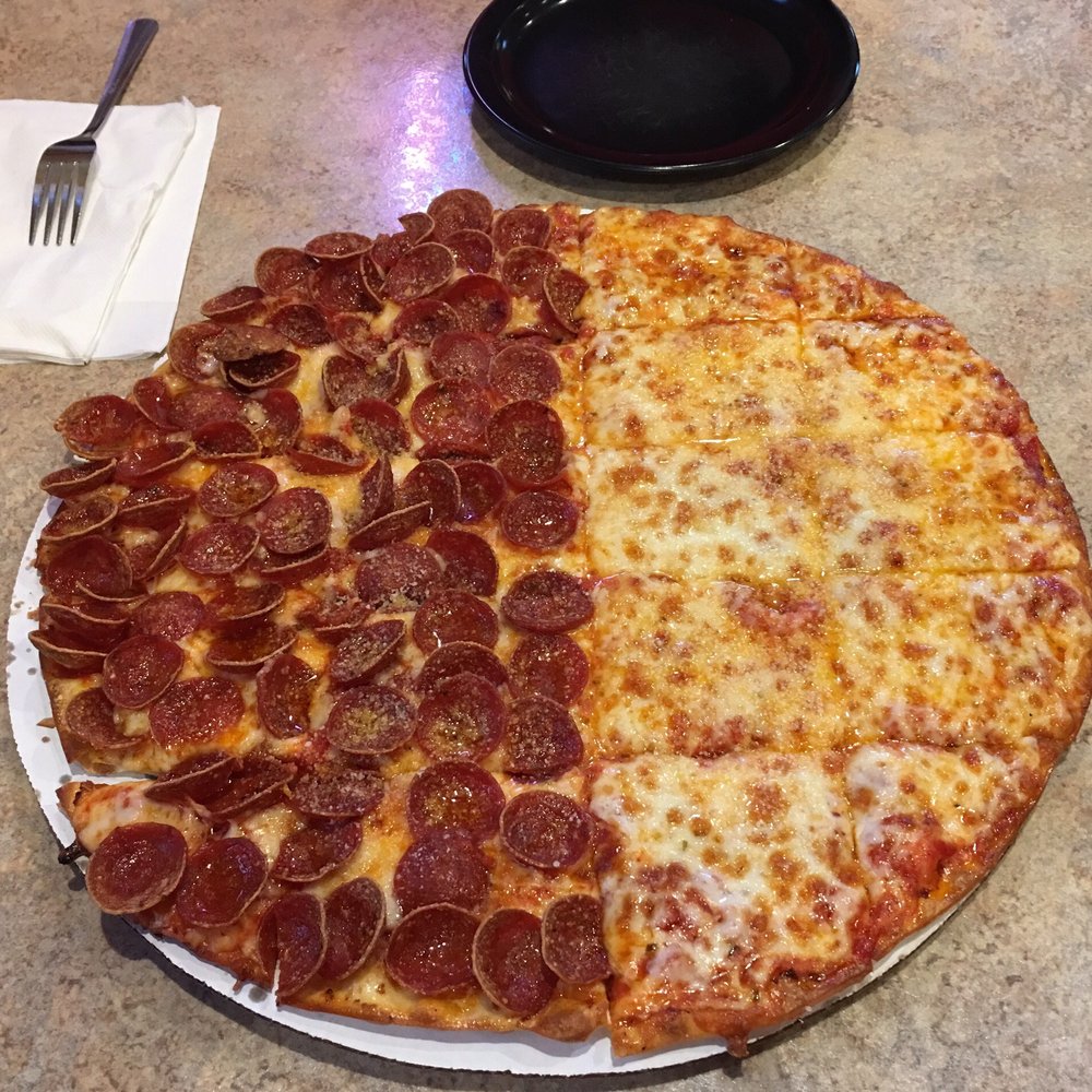 Pizza Cottage - Circleville - Keepin the wife happy with 1/2 cheese and 1/2 pepperoni - Pizza Near Me - Circleville, Ohio Pizza Cottage - Circleville - Keepin the wife happy with 1/2 cheese and 1/2 pepperoni - Pizza Near Me - Circleville, Ohio