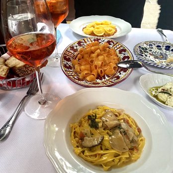 Carbone - Fettuccine con Funghi, Spicy Rigatoni Vodka, Tortellini al Ragu - Italian Near Me - New York, New York