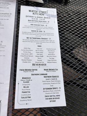 Menu photo 1 Water Street Kitchen Winchester, VA Menu photo 1 Water Street Kitchen Winchester, VA