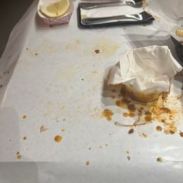 There was a pound of shrimp where this used to be There was a pound of shrimp where this used to be