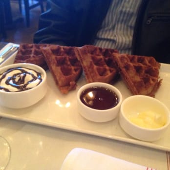 Bistro Niko - Chocolate Belgian waffle - French Near Me - Atlanta, Georgia