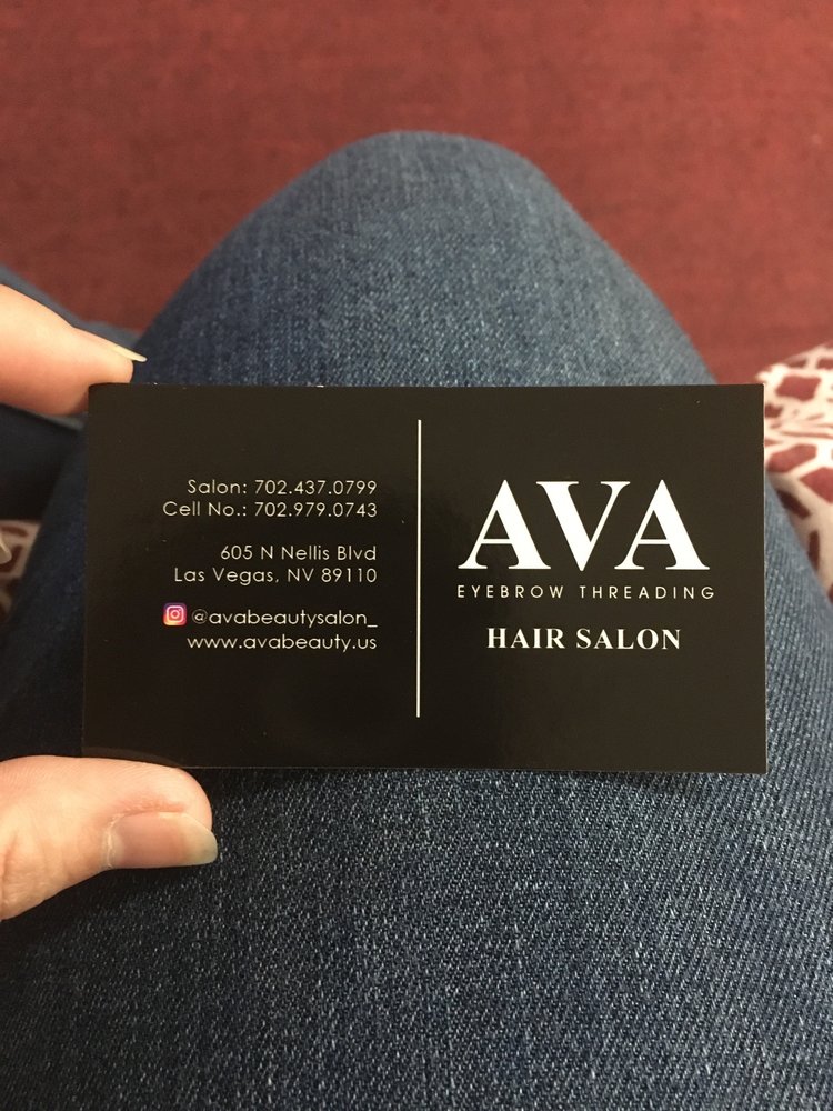 AVA EYEBROW THREADING AND HAIR SALON 605 N Nellis Blvd, Las Vegas, NV
