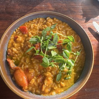 Alila Ventana Big Sur - Lobster risotto with lots of lobster meat - Resorts Near Me - Big Sur, California Alila Ventana Big Sur - Lobster risotto with lots of lobster meat - Resorts Near Me - Big Sur, California