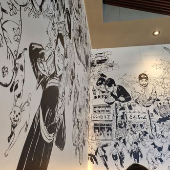 Ramen Akimoto - Heart the hand draw mural. - Ramen Near Me - Fountain Valley, California Ramen Akimoto - Heart the hand draw mural. - Ramen Near Me - Fountain Valley, California