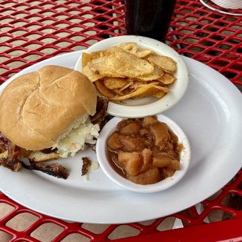 Company 7 BBQ - a plate of food on a table - Barbeque Near Me - Englewood, Ohio Company 7 BBQ - a plate of food on a table - Barbeque Near Me - Englewood, Ohio