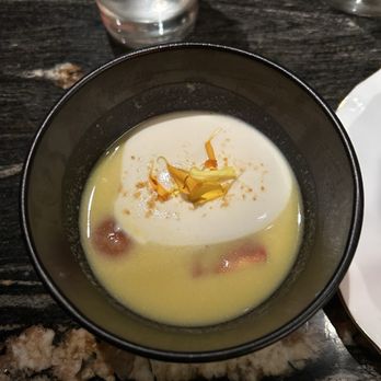Maison Kasai - Corn (miso?) soup - French Near Me - Los Angeles, California Maison Kasai - Corn (miso?) soup - French Near Me - Los Angeles, California