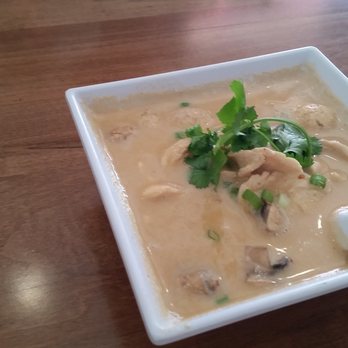Muay Thai Kitchen - Tom Kah with Chicken... get at least medium spicy. - Thai Near Me - San Marcos, California