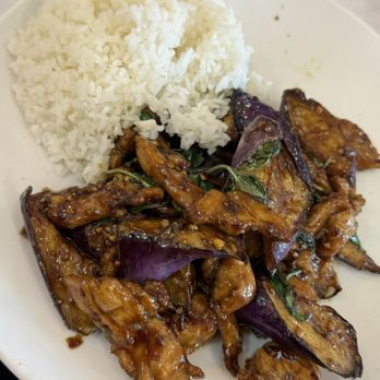 Win Garden - Basil Eggplant, chicken & prawns. - Chinese Near Me - San Francisco, California Win Garden - Basil Eggplant, chicken & prawns. - Chinese Near Me - San Francisco, California