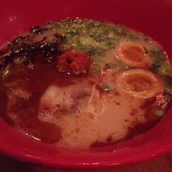 IPPUDO Westside - The Modern -- no spicy paste needed. So so rich and flavorful on its own! - Ramen Near Me - New York, New York IPPUDO Westside - The Modern -- no spicy paste needed. So so rich and flavorful on its own! - Ramen Near Me - New York, New York