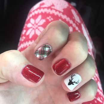 Glittered Nails By Cheyenne - My Christmas nails - Nail Technicians Near Me - Glendale, Arizona Glittered Nails By Cheyenne - My Christmas nails - Nail Technicians Near Me - Glendale, Arizona