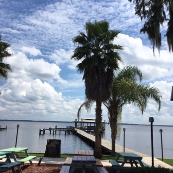 3 Bananas - This was the view from our table. - Fish & Chips Near Me - Crescent City, Florida 3 Bananas - This was the view from our table. - Fish & Chips Near Me - Crescent City, Florida