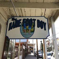 Barefoot Boy - Look for this sign for souvenir sports shop.