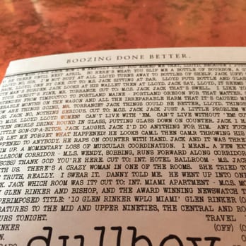 Dullboy - Great place for a good cocktail - Cocktail Bars Near Me - Jersey City, New Jersey Dullboy - Great place for a good cocktail - Cocktail Bars Near Me - Jersey City, New Jersey