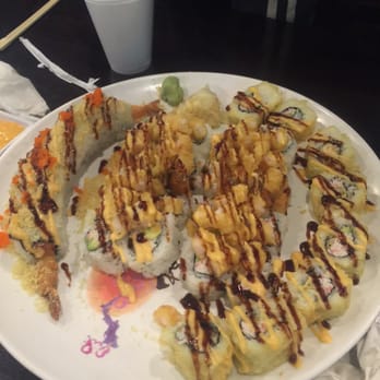 yuka - Georgia roll, 2 TNT rolls , calamari roll - Sushi Bars Near Me - Suwanee, Georgia yuka - Georgia roll, 2 TNT rolls , calamari roll - Sushi Bars Near Me - Suwanee, Georgia