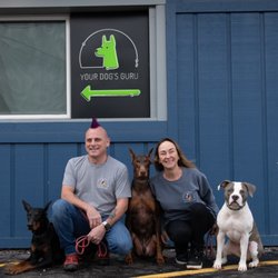 Your Dogs Guru - Owners Annie & Michael with their dogs